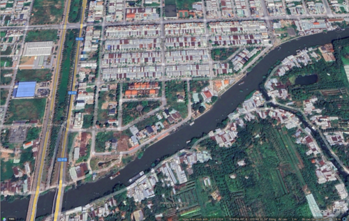 Nền biệt thự 400 m2 KDC 586 - Sổ hồng